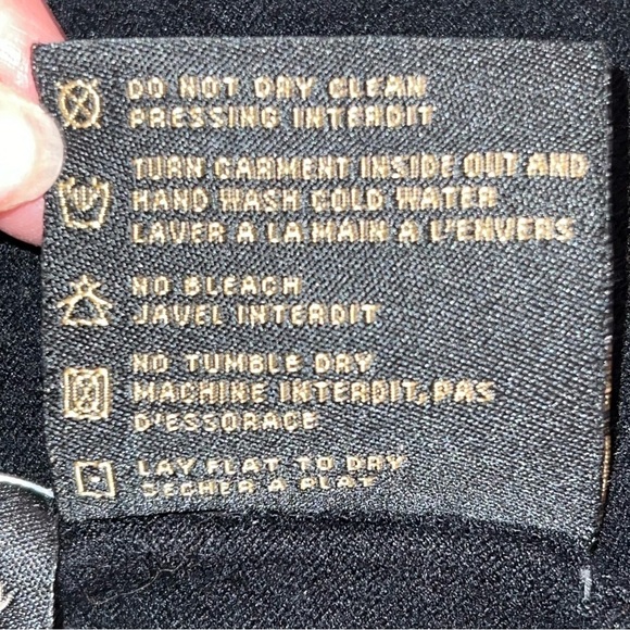 Christian Audigier black Label tank dress, black rhinestones and lace trim, XL - Picture 14 of 15